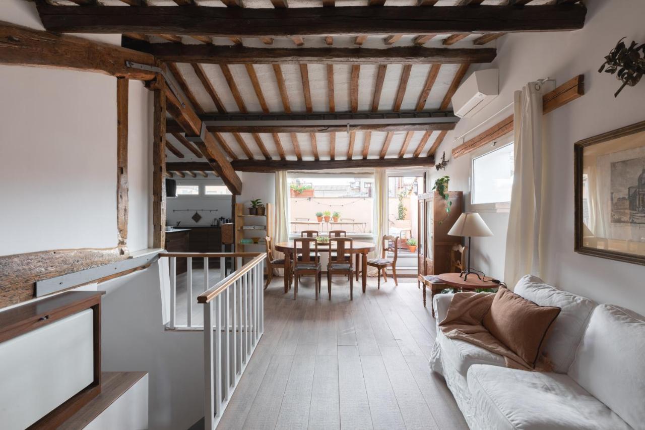 Amazing Penthouse With Terrace And Rooftop In Trastevere Рим Екстер'єр фото