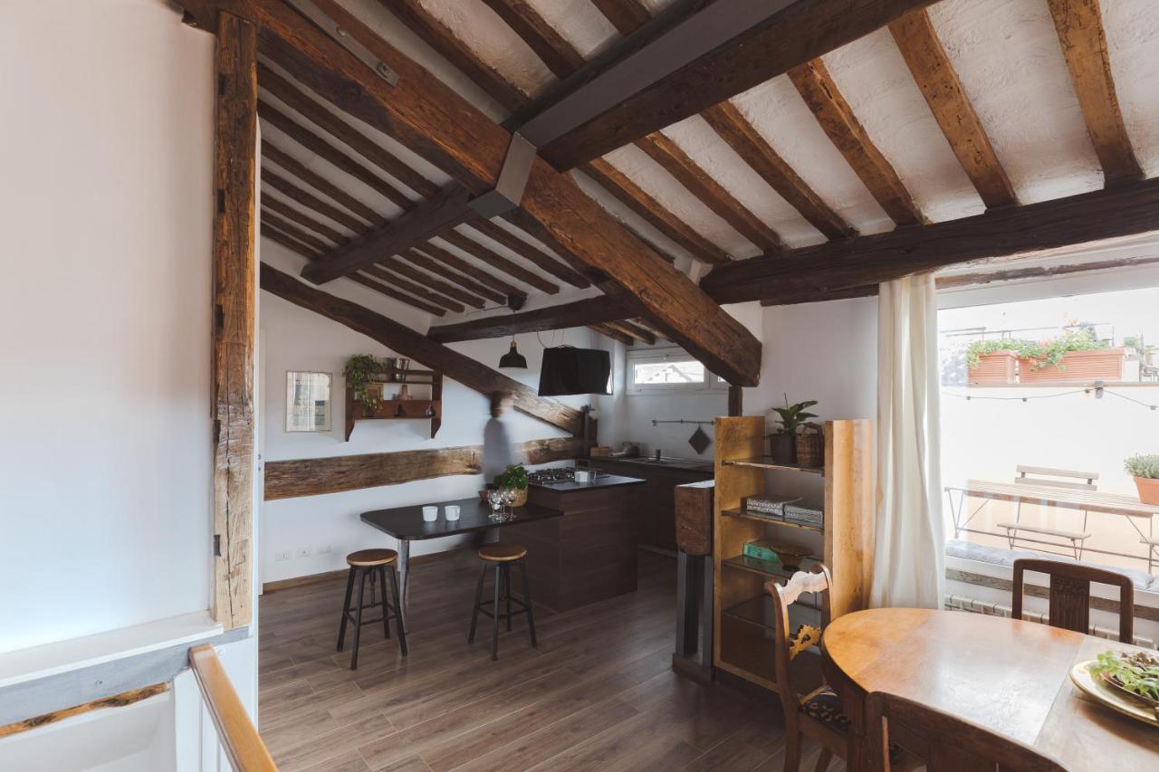 Amazing Penthouse With Terrace And Rooftop In Trastevere Рим Екстер'єр фото