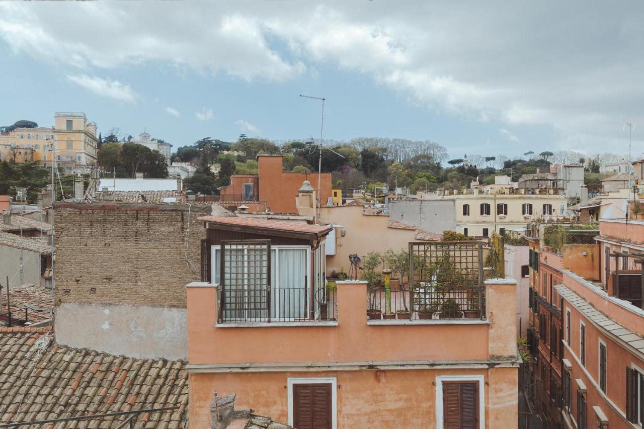 Amazing Penthouse With Terrace And Rooftop In Trastevere Рим Екстер'єр фото