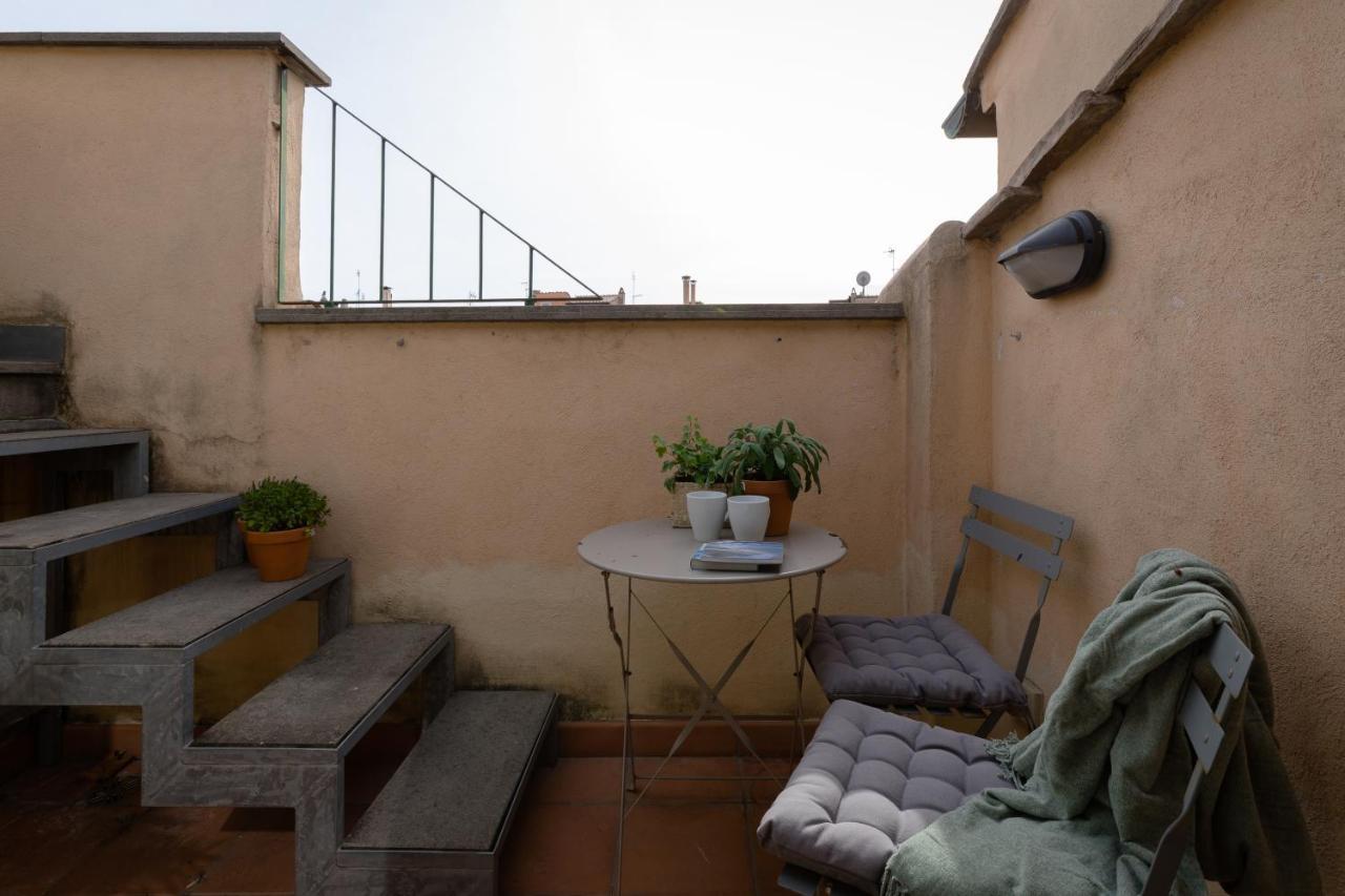 Amazing Penthouse With Terrace And Rooftop In Trastevere Рим Екстер'єр фото
